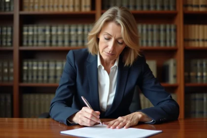 Avocate spécialisée en baux commerciaux analysant une clause d'indexation ICC dans un contrat de location